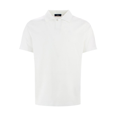 Herno Classic Polo Shirt In White