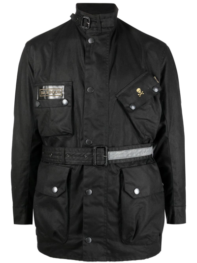 Barbour B.intl Jack Wax Jacket Black