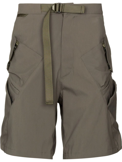 Acronym Encapsulated Cargo Shorts In Grey