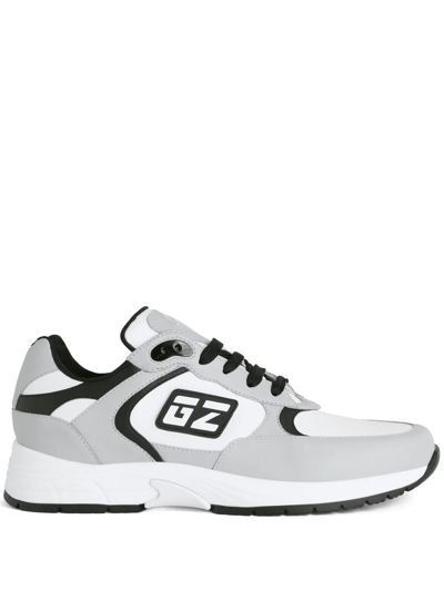 Giuseppe Zanotti Gz Runner Low-top Sneakers In Bianco Ice