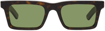 Retrosuperfuture 1968 Tortoisheshell Sunglasses In Brown