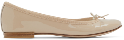 Repetto Beige Cendrillon Ballerina Flats In 576 Beige