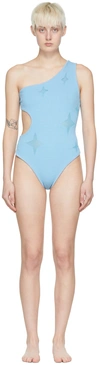 Chet Lo Ssense Exclusive Blue Twilight One-piece Swimsuit In M587 Blue