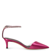 Giuseppe Zanotti Xenya Crystal In Fucsia