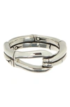 John Hardy Bamboo-shaped Sterling Silver Ring