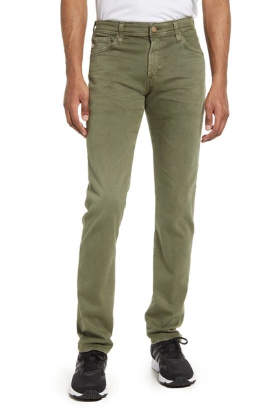 Ag Tellis Slim Fit Jeans In 7 Year Sulfur Infantry Green