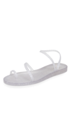 Ancient Greek Sandals Eleftheria Glitter Sandals In Purple