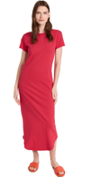 FRANK & EILEEN PERFECT TEE DRESS DOUBLE DECKER RED