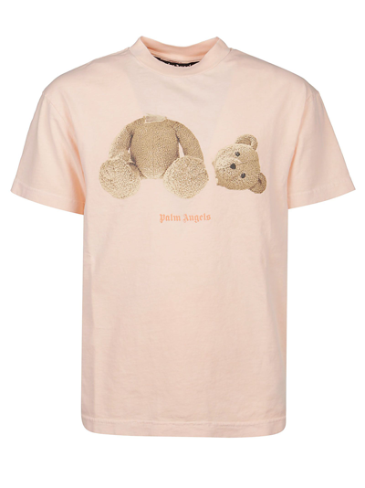 Palm Angels Gd Bear Classic T-shirt In Pink