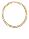 SARA WEINSTOCK 18KT YELLOW GOLD LUCIA LARGE DIAMOND LINK CHAIN NECKLACE