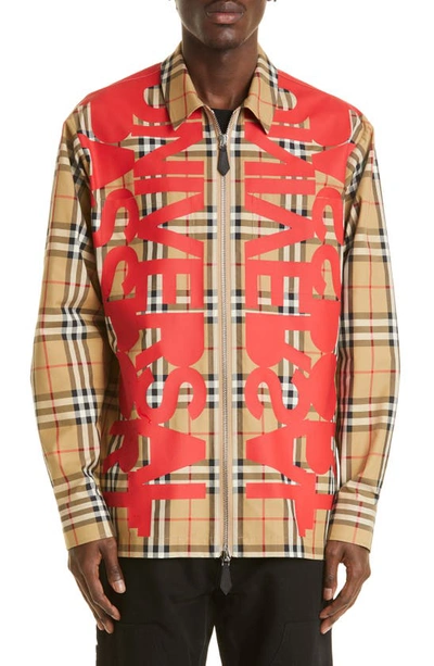 BURBERRY ストライプ ジップアップアウター 51122377?w=400