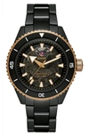 Rado Men's Swiss Automatic Captain Cook High Tech Ceramic Bracelet Watch 43mm In Black