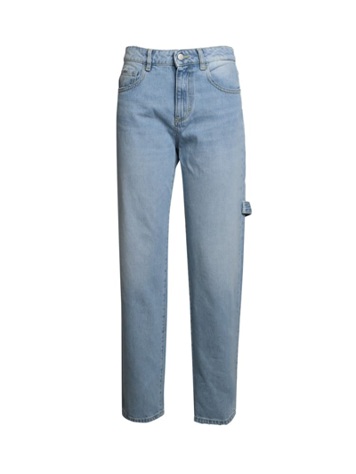 Icon Denim Amanda Jeans In Cotton Denim In Light Blue