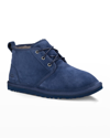Ugg Neumel Suede Desert Boots, Chestnut In Navy