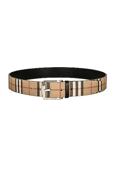 Burberry Belt In Beige