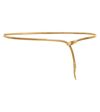 Saint Laurent Ysl Snake Chain Belt In Oro Vintage Free