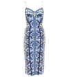 Dolce & Gabbana Majolica-print Bustier Dress In Tris Maioliche F.bco