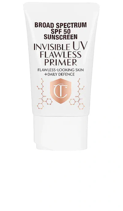 CHARLOTTE TILBURY BROAD SPECTRUM SPF 50 SUNSCREEN INVISIBLE UV FLAWLESS PORELESS PRIMER