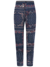 ETRO ETRO PAISLEY PRINTED CROPPED TROUSERS