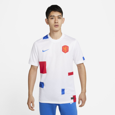 Nike Netherlands 2022 Stadium Away  Men's Soccer Jersey In White