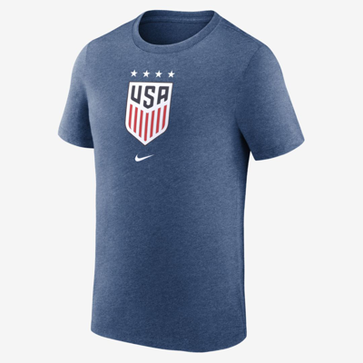 Nike U.s. Men's Soccer T-shirt In Loyal Blue