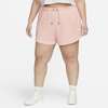 Nike Women's  Sportswear Shorts (plus Size) In Pink