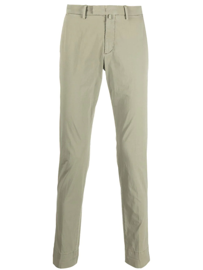 Briglia 1949 Slim-fit Chino Trousers In Green