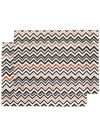 MISSONI STRIPED TABLE CLOTH SET OF 2