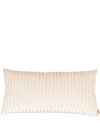 Missoni Ribbed Velvet Cushion In Neutrals