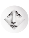 Fornasetti Tema E Variazioni N.65 Wall Plate In Weiss