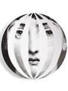 Fornasetti Tema E Variazioni N.55 Wall Plate In Weiss
