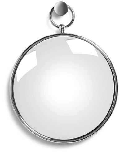 Fornasetti Magic Convex Mirror With Ring In Silber