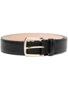 Thom Browne 4-bar Stripe Belt In Schwarz