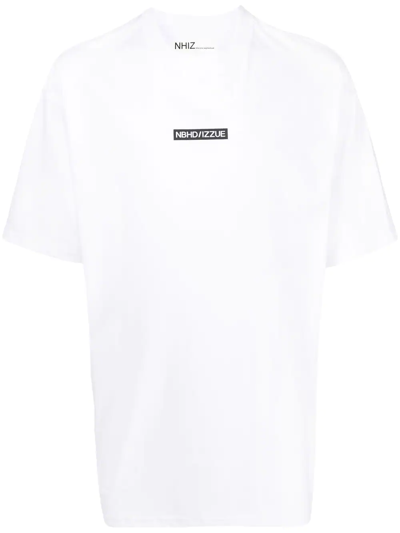 Izzue Graphic-print Cotton T-shirt In White