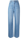 MOTHER HIGH-RISE WIDE-LEG JEANS