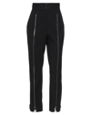 Dolce & Gabbana Black Wool High Waist Tapered Pants In Black