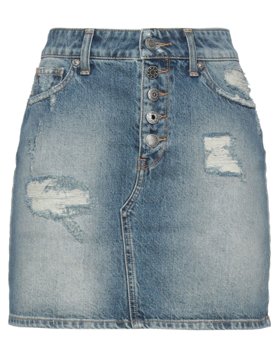 Vicolo Denim Skirts In Blue