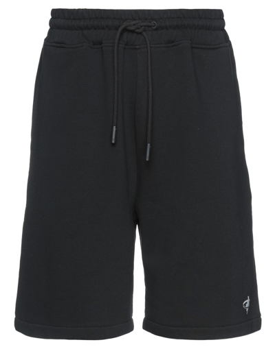 Marcelo Burlon County Of Milan Marcelo Burlon Man Shorts & Bermuda Shorts Black Size Xs Cotton