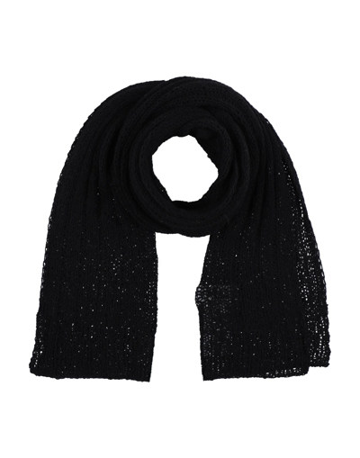 Mm6 Maison Margiela Scarves In Black