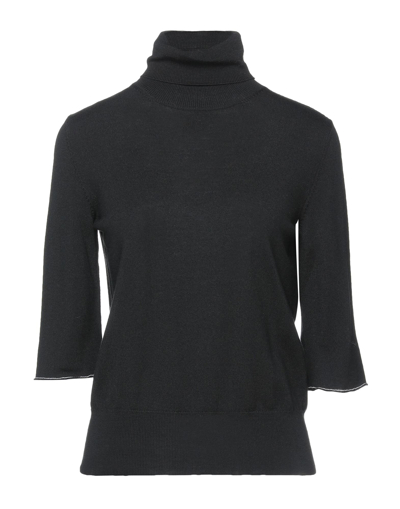 Mm6 Maison Margiela Turtlenecks In Black