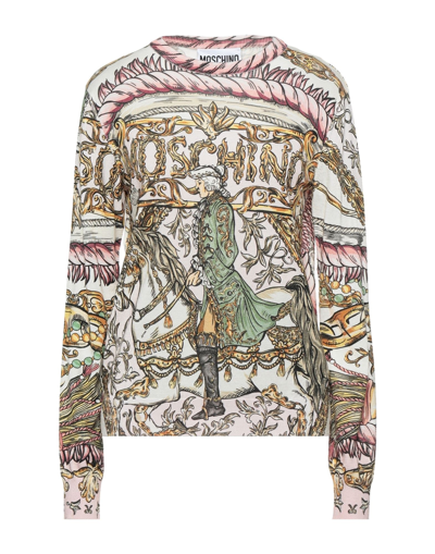 Moschino Sweaters In Light Pink