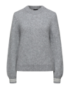 Emporio Armani Sweaters In Grey