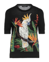 Dolce & Gabbana Sweaters In Black