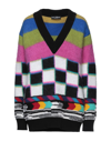 Dolce & Gabbana Graphic Pattern Wool Sweater In Black