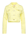 White Wise Jackets In Yellow