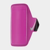 Nike Lean Armband Plus In Active Pink/black/silver