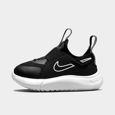 Nike Babies'  Kids' Toddler Flex Plus Running Shoes In Black/white