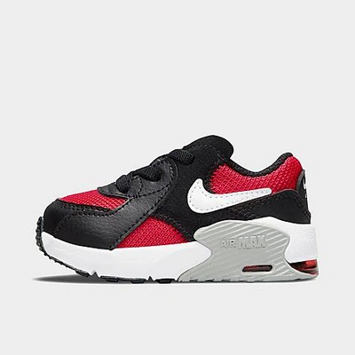 Nike Babies'  Boys' Toddler Air Max Excee Casual Shoes In University Red/white/black/light Smoke Grey