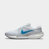 Nike Men's Air Zoom Vomero 16 Running Shoes In White/pure Platinum/lime Glow/imperial Blue