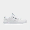 Reebok Men's Club Memt Wide With Casual Sneakers From Finish Line In White/white/clover Green